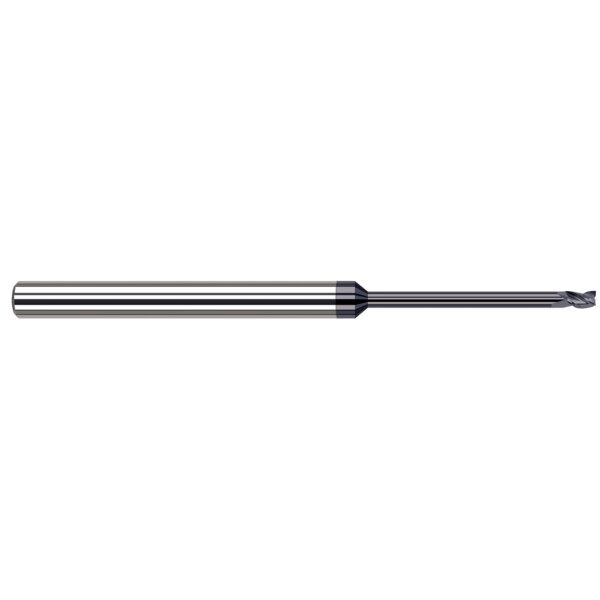 Miniature End Mill - 3 Flute - Square, 0.1250" (1/8)